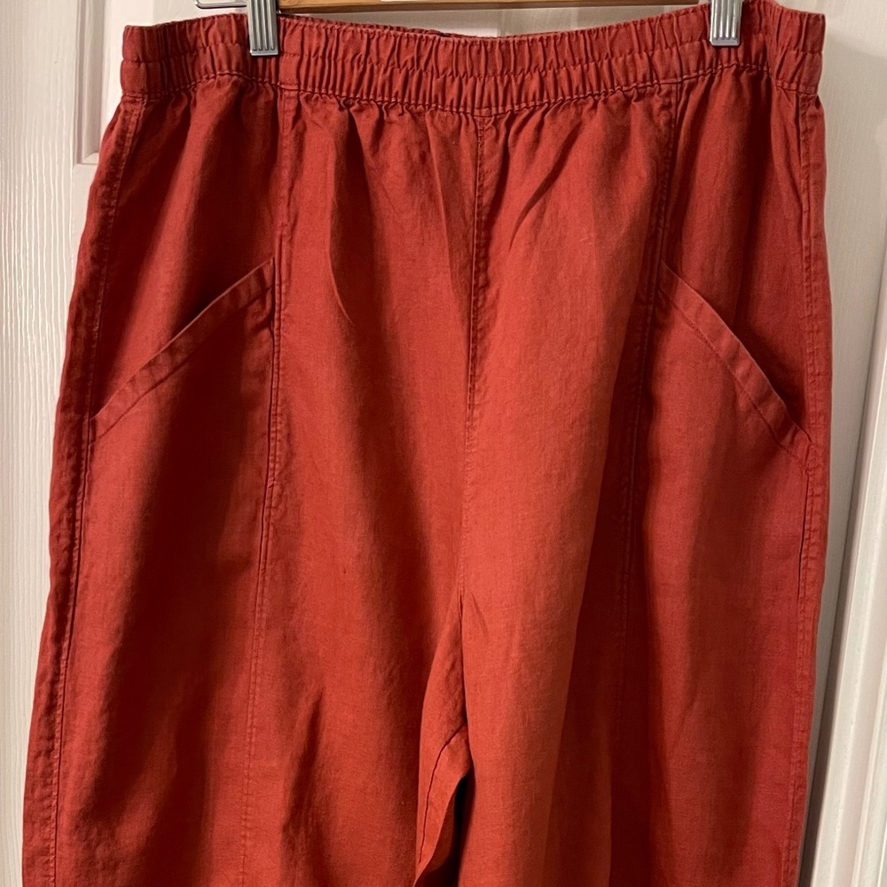 Tahari Linen Pants